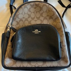 Large Court Backpack Signature Coach Canvas, Excellent condition.  Used twice.